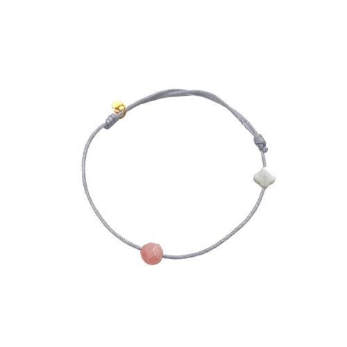Bracelet Balance — Opale rose