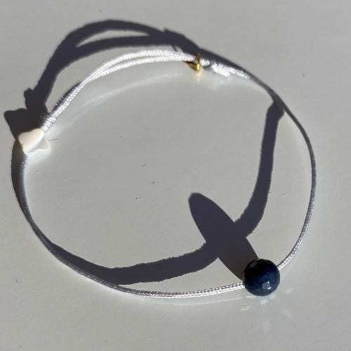 Bracelet Vierge — Dumortiérite