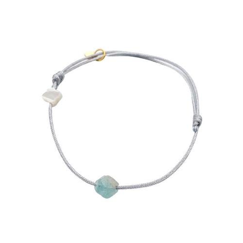 Bracelet Verseau — Aigue-marine