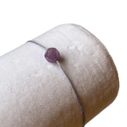 Bracelet Poissons — Améthyste