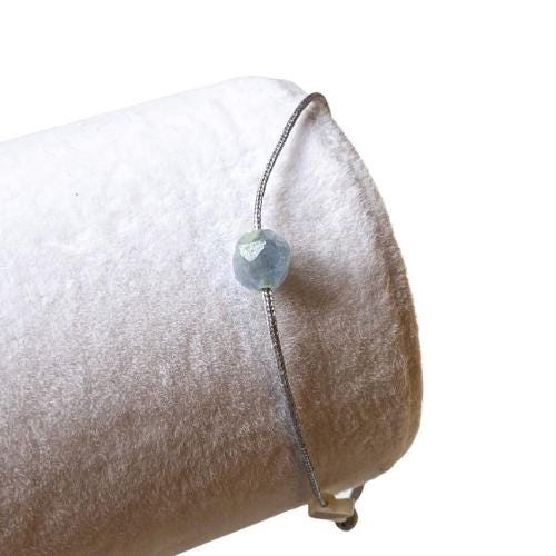 Bracelet Verseau — Aigue-marine