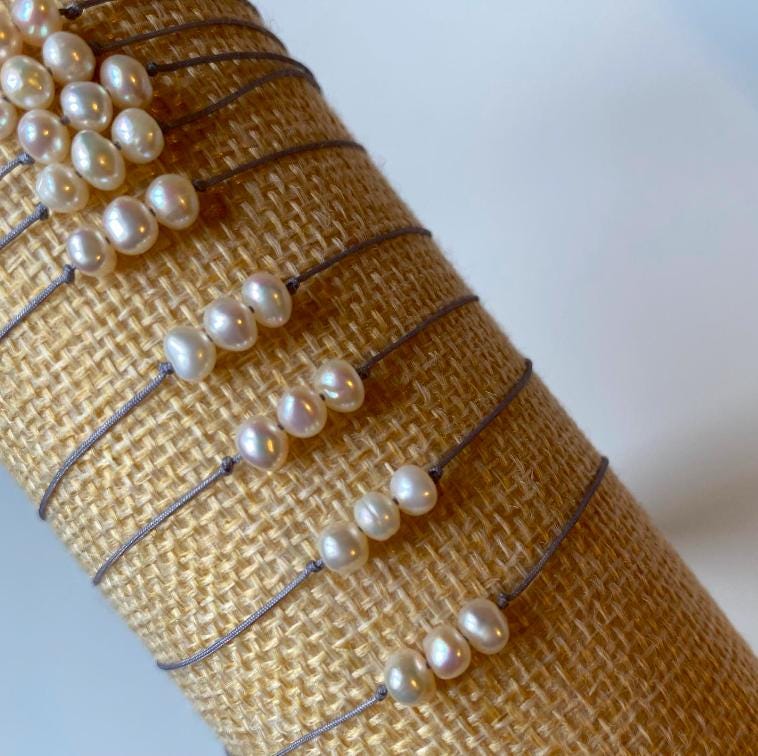 Bracelet Perles d'eau douce — Trio
